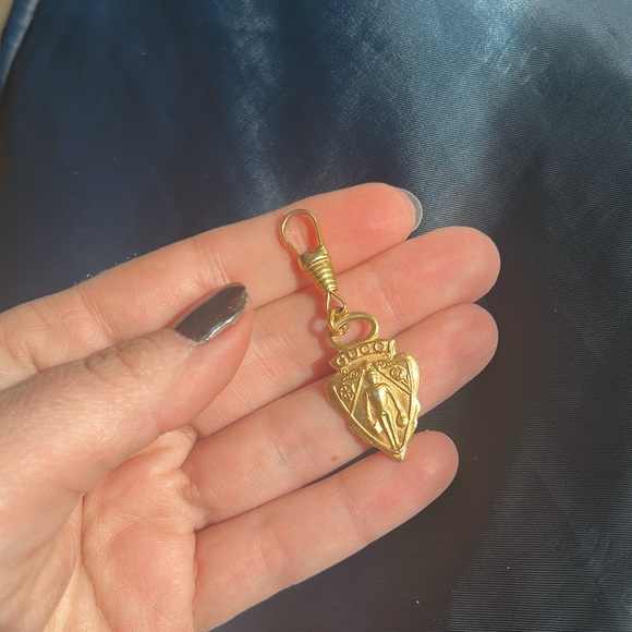 🇮🇹Gucci Gold Arrow Pendant Charm & Zipper Pull - Picture 4 of 7